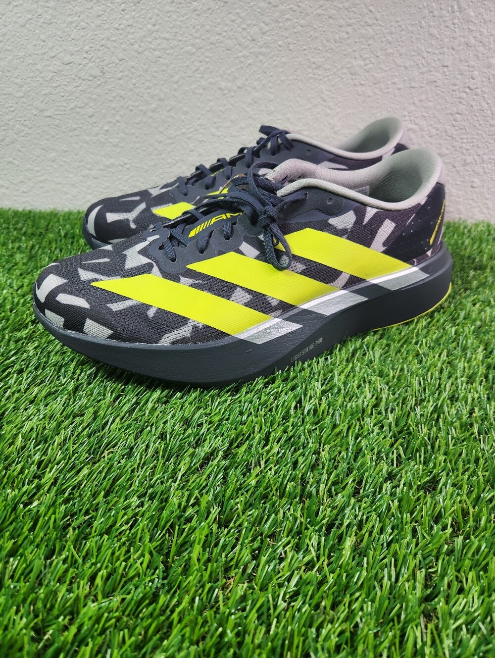 Men Adidas x AMG Motorsport Adizero Evo SL Aurora Running Shoe KI7297 Size 10.5 - Picture 5 of 7